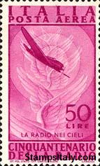 Italy Stamp Scott nr C121 - Francobolli Sassone nº A141