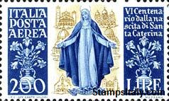 Italy Stamp Scott nr C128 - Francobolli Sassone nº A147 - Click Image to Close
