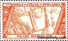 Italy Stamp Scott nr C41 - Francobolli Sassone nº A43 - Click Image to Close
