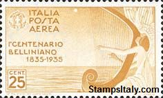 Italy Stamp Scott nr C79 - Francobolli Sassone nº A90 - Click Image to Close
