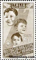 Italy Stamp Scott nr C90 - Francobolli Sassone nº A105 - Click Image to Close