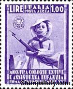 Italy Stamp Scott nr C91 - Francobolli Sassone nº A102 - Click Image to Close