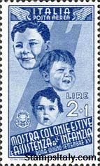 Italy Stamp Scott nr C92 - Francobolli Sassone nº A103 - Click Image to Close