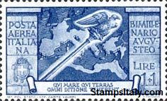 Italy Stamp Scott nr C98 - Francobolli Sassone nº A109 - Click Image to Close
