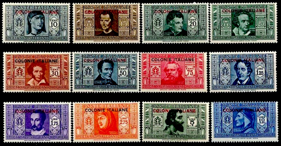 Colonies Scott nr 1/12 - Francobolli Colonie Sassone nº 11/22 - Click Image to Close