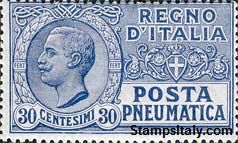 Italy Stamp Scott nr D6 - Francobolli Sassone nº PN3 - Click Image to Close