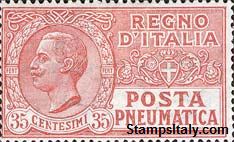 Italy Stamp Scott nr D7 - Francobolli Sassone nº PN13 - Click Image to Close