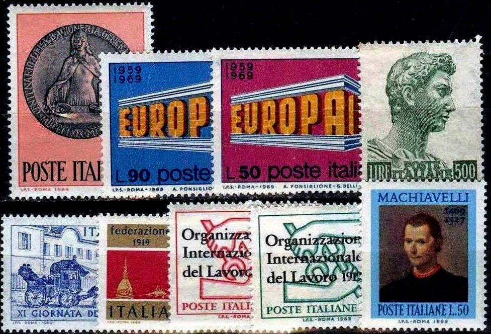 Italy Full Year 1969 - Italia Annata Completa 1969 - Click Image to Close