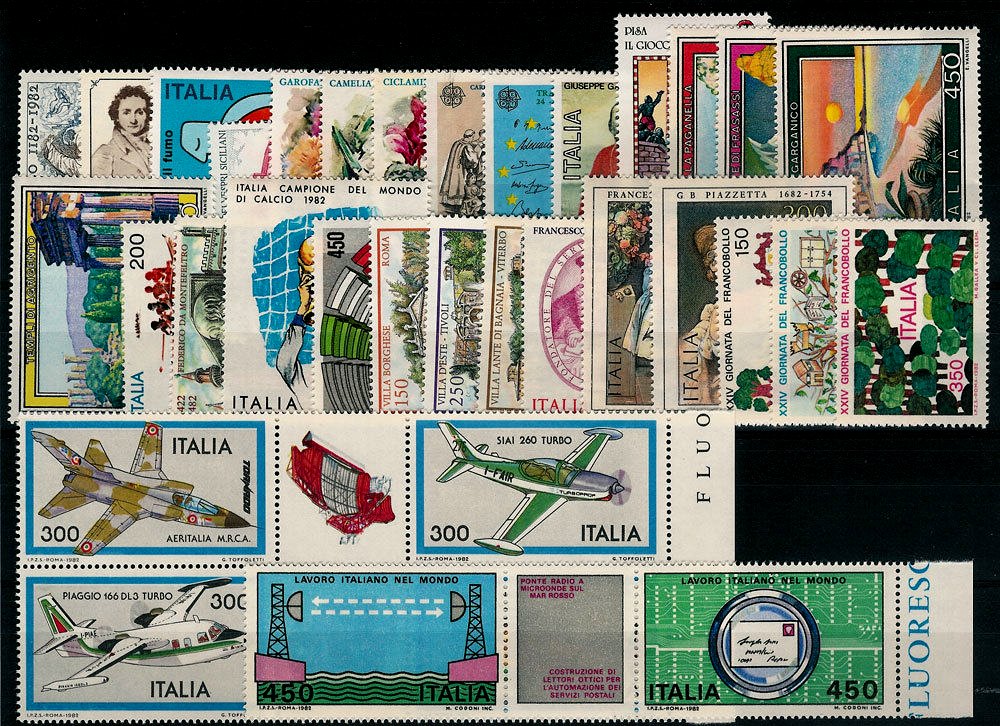 Italy Full Year 1982 - Italia Annata Completa 1982