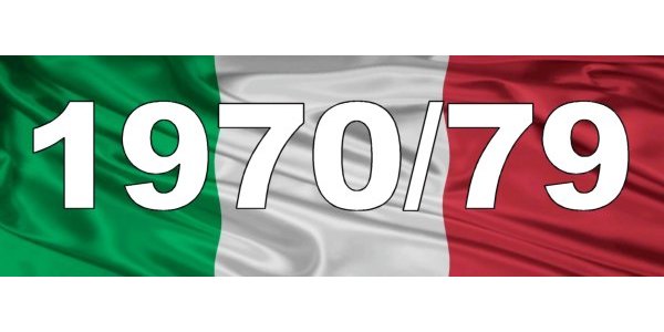 Italy Full Years 1970/1979 - Italia Annata Completa 1970/1979