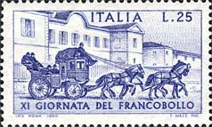 Italy Stamp Scott nr 1006 - Francobolli Sassone nº 1115 - Click Image to Close