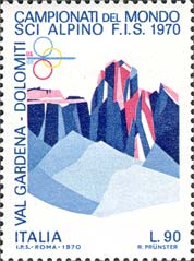 Italy Stamp Scott nr 1008 - Francobolli Sassone nº 1117 - Click Image to Close