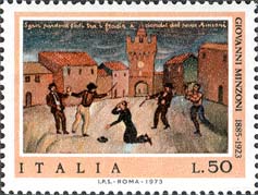 Italy Stamp Scott nr 1113 - Francobolli Sassone nº 1222 - Click Image to Close