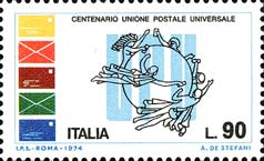 Italy Stamp Scott nr 1163 - Francobolli Sassone nº 1272 - Click Image to Close