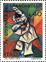 Italy Stamp Scott nr 1170 - Francobolli Sassone nº 1279 - Click Image to Close