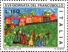 Italy Stamp Scott nr 1215 - Francobolli Sassone nº 1324 - Click Image to Close
