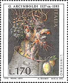 Italy Stamp Scott nr 1272 - Francobolli Sassone nº 1381 - Click Image to Close