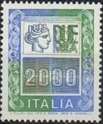 Italy Stamp Scott nr 1292 - Francobolli Sassone nº 1439 - Click Image to Close