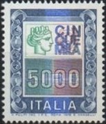Italy Stamp Scott nr 1295 - Francobolli Sassone nº 1442 - Click Image to Close