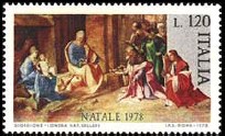 Italy Stamp Scott nr 1345 - Francobolli Sassone nº 1434 - Click Image to Close
