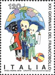 Italy Stamp Scott nr 1389 - Francobolli Sassone nº 1483 - Click Image to Close