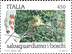 Italy Stamp Scott nr 1588 - Francobolli Sassone nº 1674 - Click Image to Close