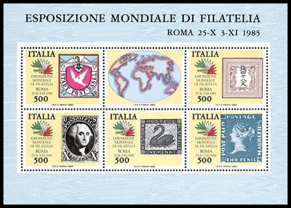 Italy Stamp Scott nr 1652 - Francobolli Sassone nº BF2