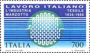 Italy Stamp Scott nr 1702 - Francobolli Sassone nº 1792 - Click Image to Close