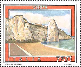 Italy Stamp Scott nr 1740 - Francobolli Sassone nº 1833 - Click Image to Close