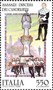 Italy Stamp Scott nr 1749 - Francobolli Sassone nº 1842 - Click Image to Close