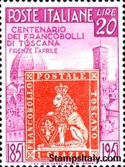 Italy Stamp Scott nr 568 - Francobolli Sassone nº 653 - Click Image to Close