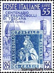 Italy Stamp Scott nr 569 - Francobolli Sassone nº 654 - Click Image to Close