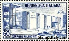 Italy Stamp Scott nr 600 - Francobolli Sassone nº 685 - Click Image to Close