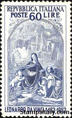 Italy Stamp Scott nr 601A - Francobolli Sassone nº 687 - Click Image to Close