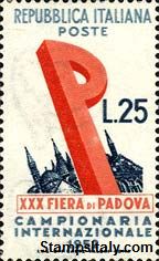 Italy Stamp Scott nr 606 - Francobolli Sassone nº 693 - Click Image to Close