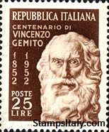 Italy Stamp Scott nr 617 - Francobolli Sassone nº 704 - Click Image to Close