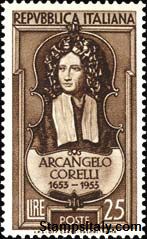 Italy Stamp Scott nr 624 - Francobolli Sassone nº 709 - Click Image to Close