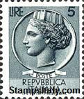 Italy Stamp Scott nr 626 - Francobolli Sassone nº 710 - Click Image to Close