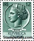 Italy Stamp Scott nr 628 - Francobolli Sassone nº 712 - Click Image to Close