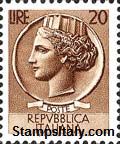 Italy Stamp Scott nr 629 - Francobolli Sassone nº 714 - Click Image to Close