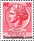 Italy Stamp Scott nr 631 - Francobolli Sassone nº 716 - Click Image to Close