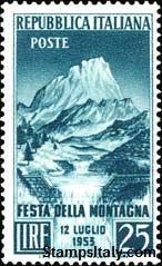 Italy Stamp Scott nr 634 - Francobolli Sassone nº 720 - Click Image to Close