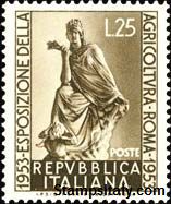 Italy Stamp Scott nr 635 - Francobolli Sassone nº 721 - Click Image to Close