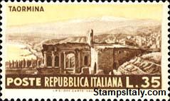 Italy Stamp Scott nr 645 - Francobolli Sassone nº 731 - Click Image to Close