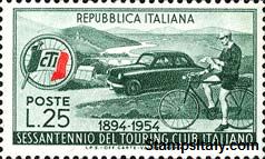 Italy Stamp Scott nr 657 - Francobolli Sassone nº 743 - Click Image to Close