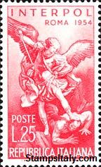 Italy Stamp Scott nr 658 - Francobolli Sassone nº 744 - Click Image to Close