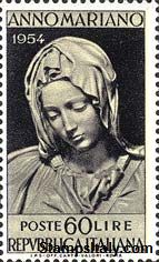 Italy Stamp Scott nr 664 - Francobolli Sassone nº 752 - Click Image to Close