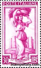 Italy Stamp Scott nr 672 - Francobolli Sassone nº 758 - Click Image to Close