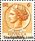 Italy Stamp Scott nr 675 - Francobolli Sassone nº 763 - Click Image to Close