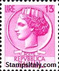 Italy Stamp Scott nr 678 - Francobolli Sassone nº 766 - Click Image to Close